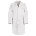 Red Kap 65% Polyester/35% Cotton Gripper Front Butcher Coat